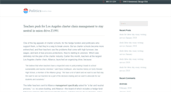 Desktop Screenshot of onlinepoliticalblog.com