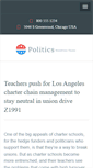Mobile Screenshot of onlinepoliticalblog.com